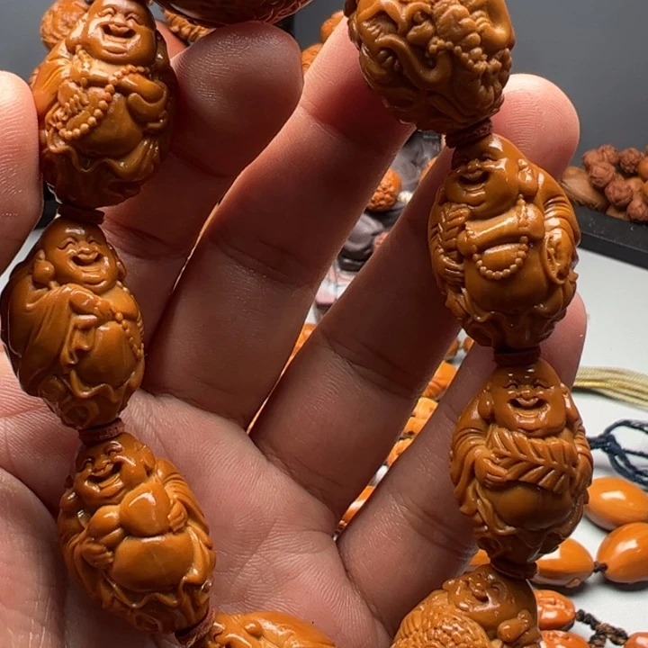 手串/手链橄榄核2.0足尺福利全品精修瑞兽弥勒