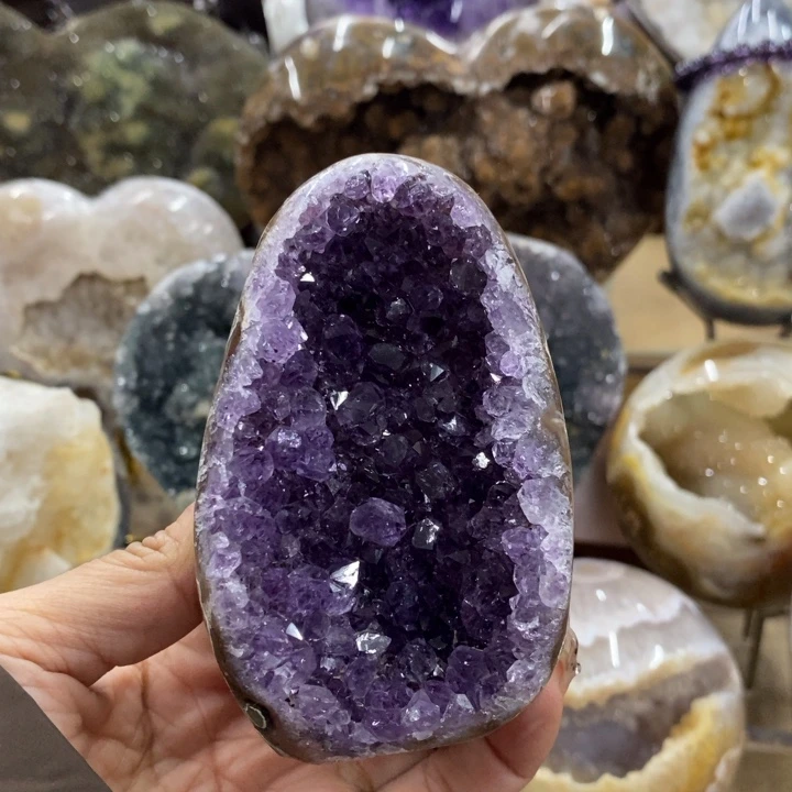 珠宝半成品未镶嵌紫晶72