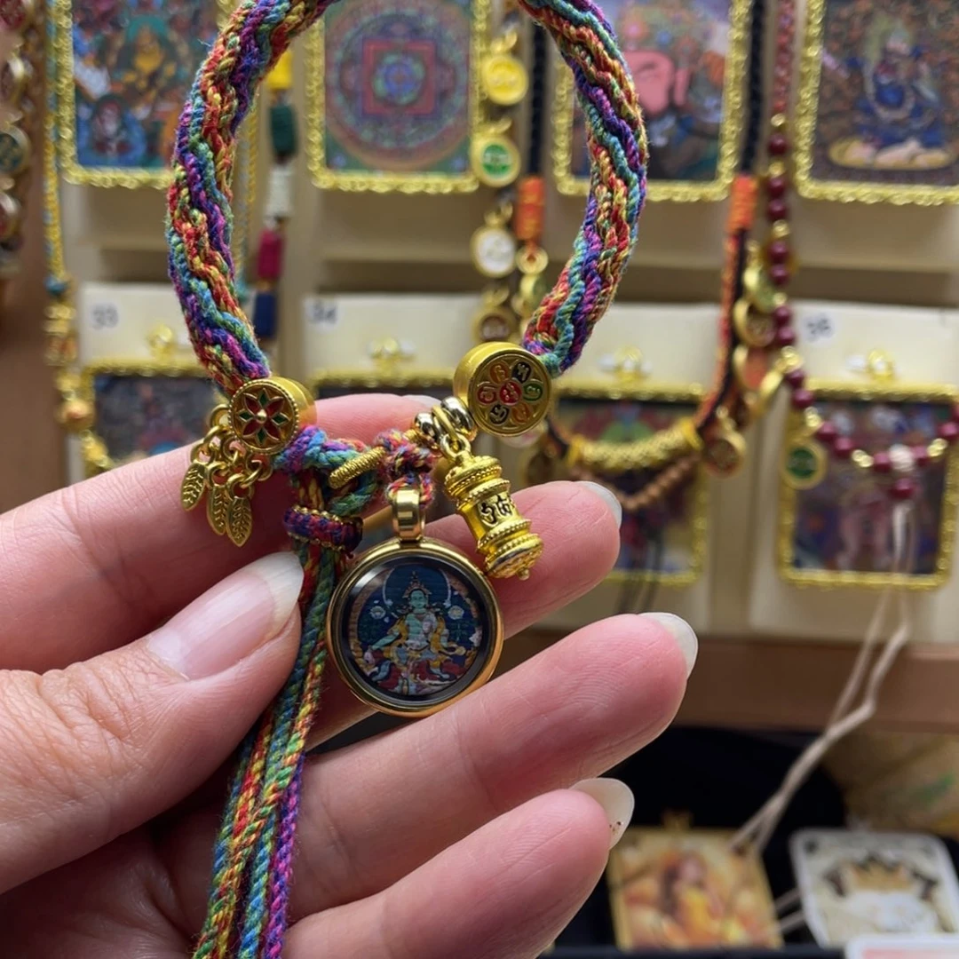 吊坠唐卡一步到位一步到