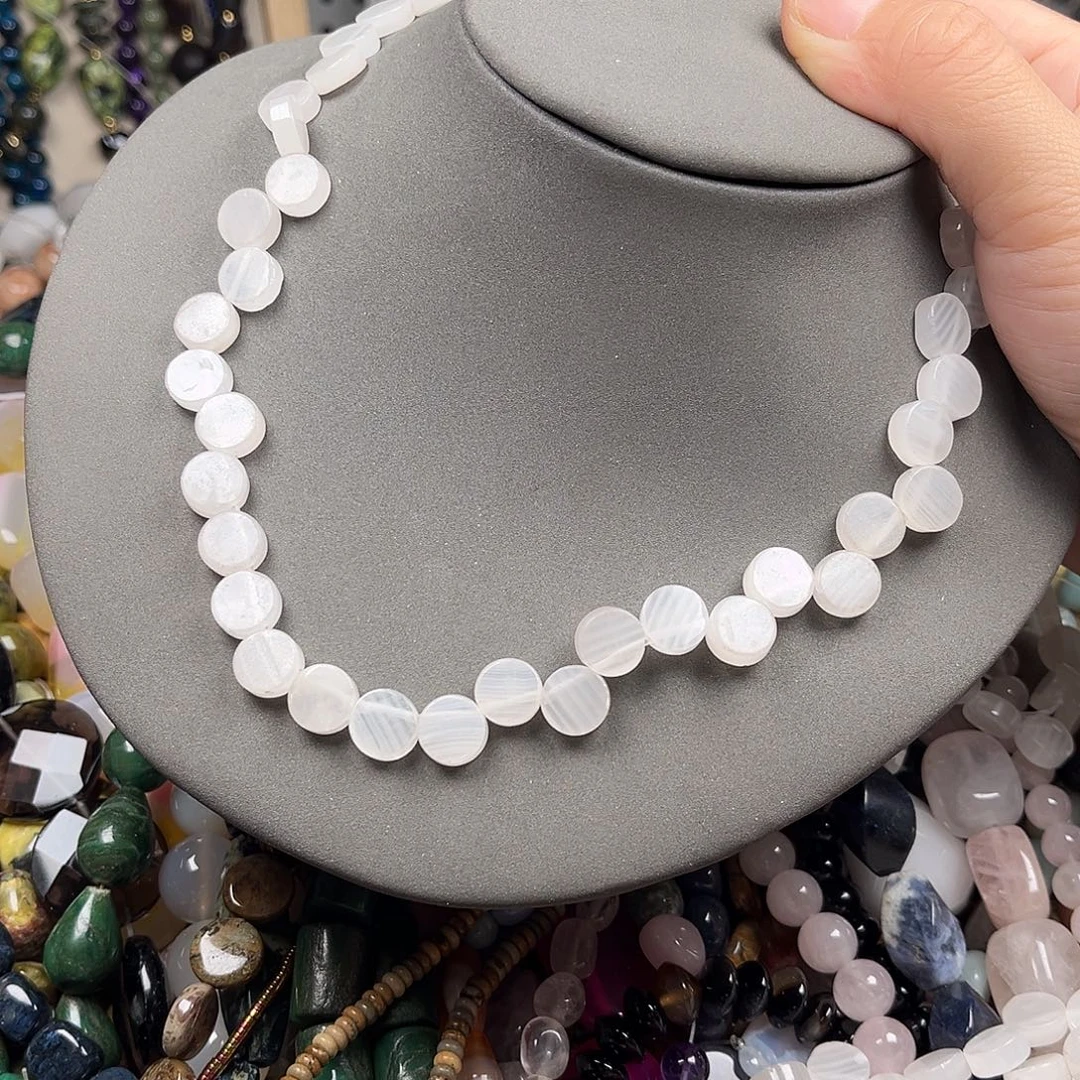 未镶嵌玛瑙/玉髓珠宝半成品