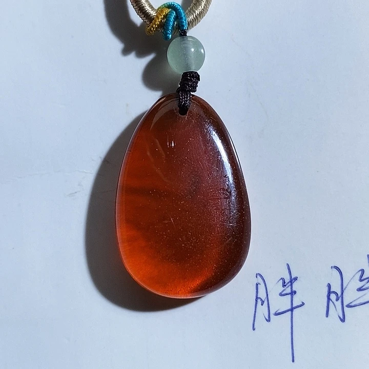 琥珀颈饰未镶嵌琥珀蜜蜡