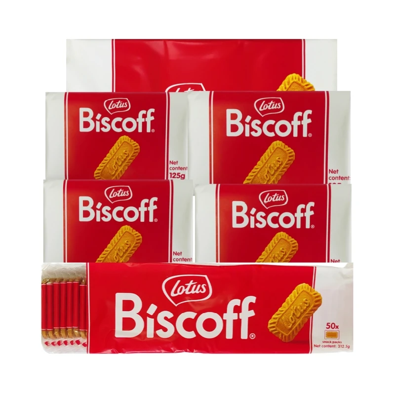 LotusBiscoff和情比利时进口焦糖饼干咖啡曲奇早餐零食伴手礼喜糖
