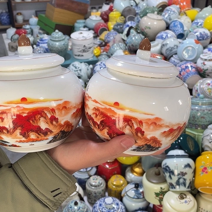 陶瓷罐茶叶罐密封罐