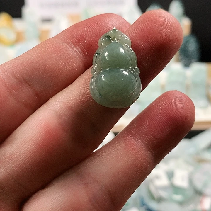 吊坠(不含链)未镶嵌翡翠45葫芦