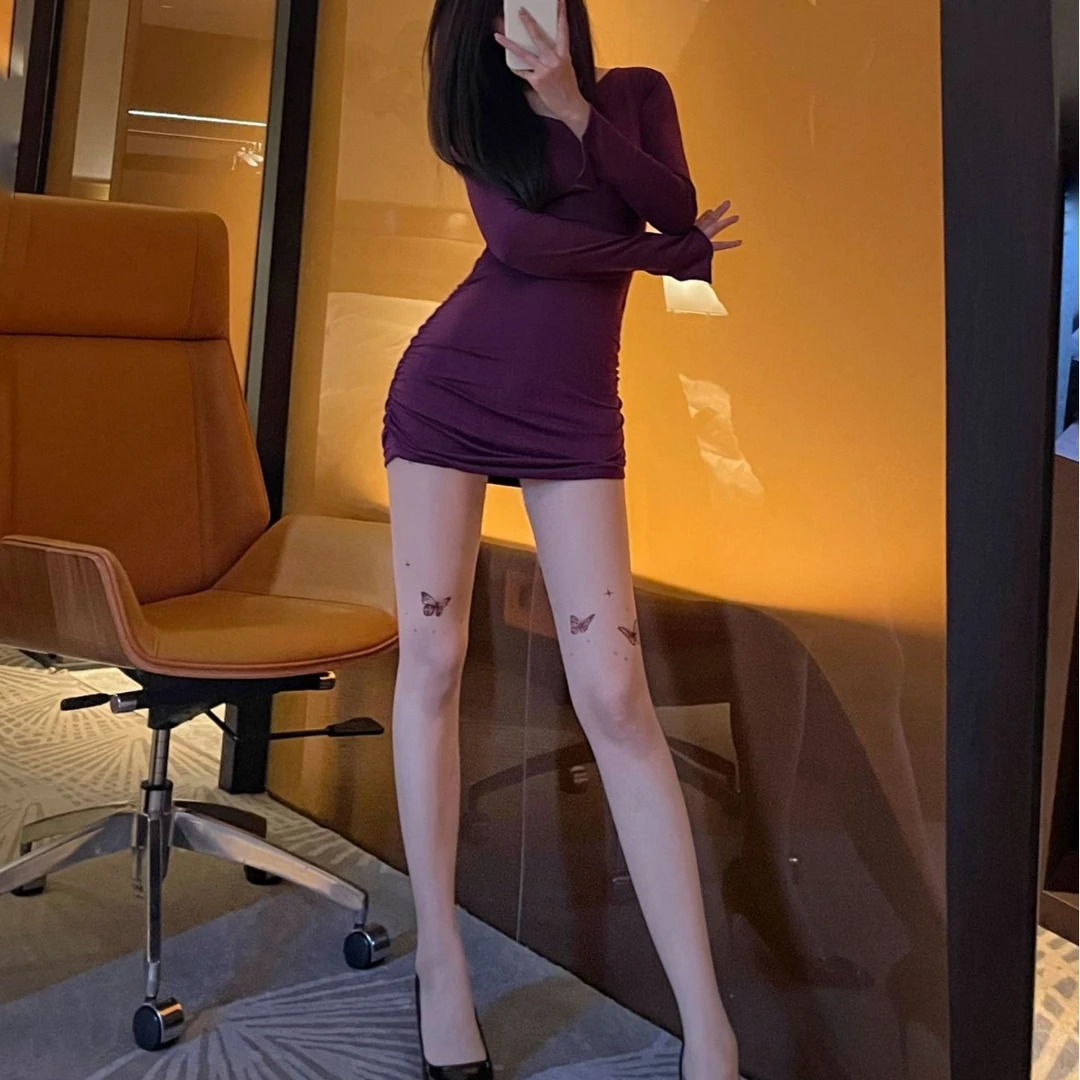 桃桃奈新款纯欲风性感辣妹美肤袜蝴蝶印花图案丝袜打底袜女0d丝袜