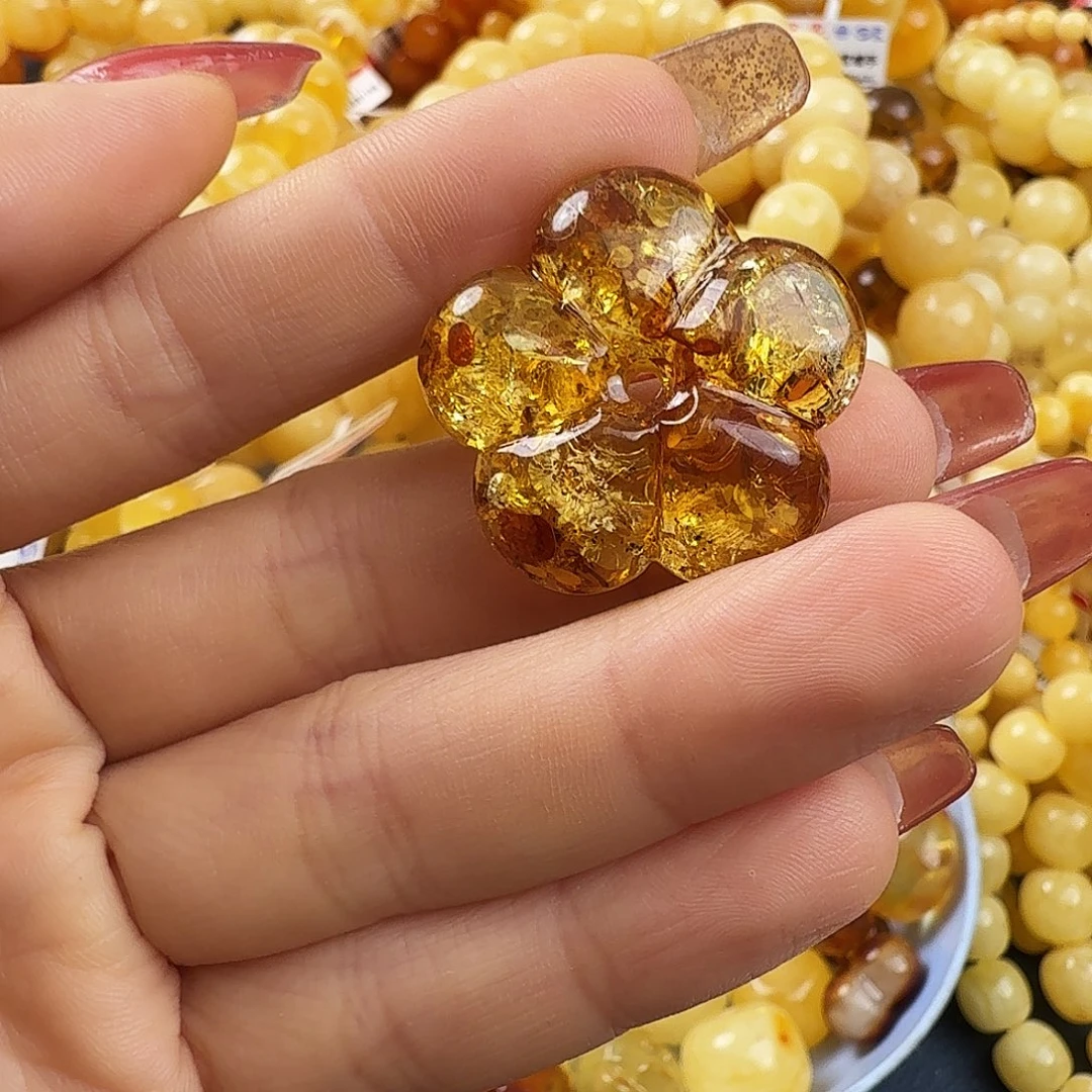 琥珀未镶嵌珠宝奇石
