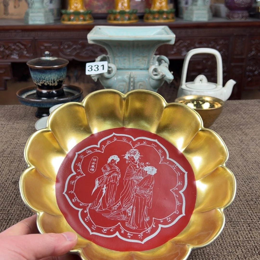 瓷片正能量陶瓷艺术品