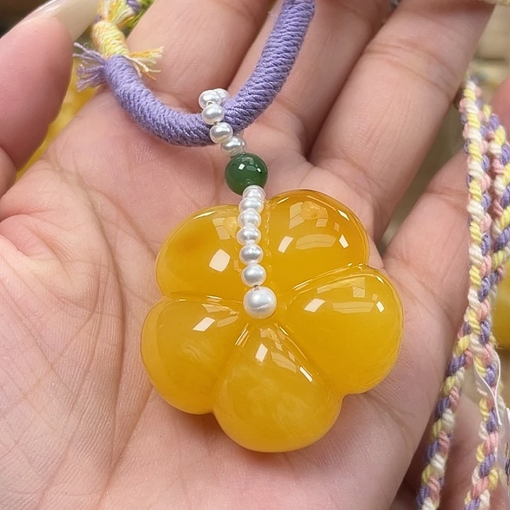 琥珀未镶嵌珠宝奇石琥珀h46
