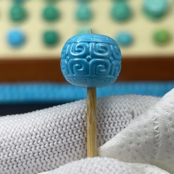 高瓷高蓝卡11回纹老型