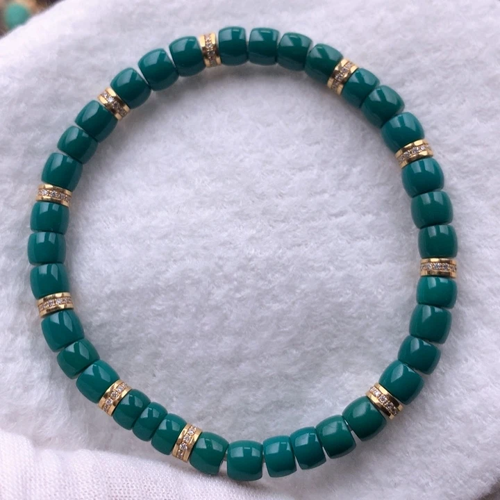 绿松石车挂未镶嵌