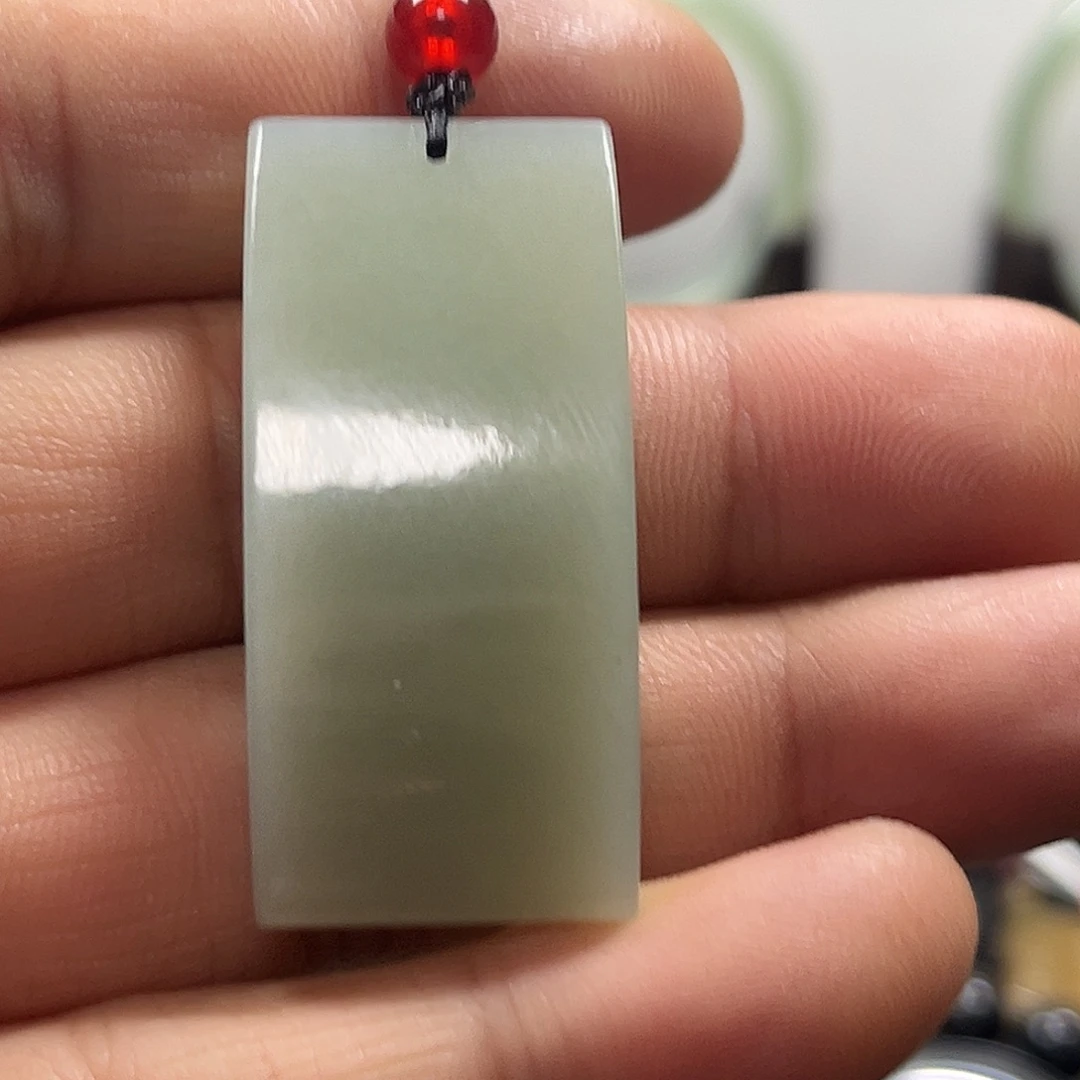 和田玉未镶嵌吊坠(不含链)