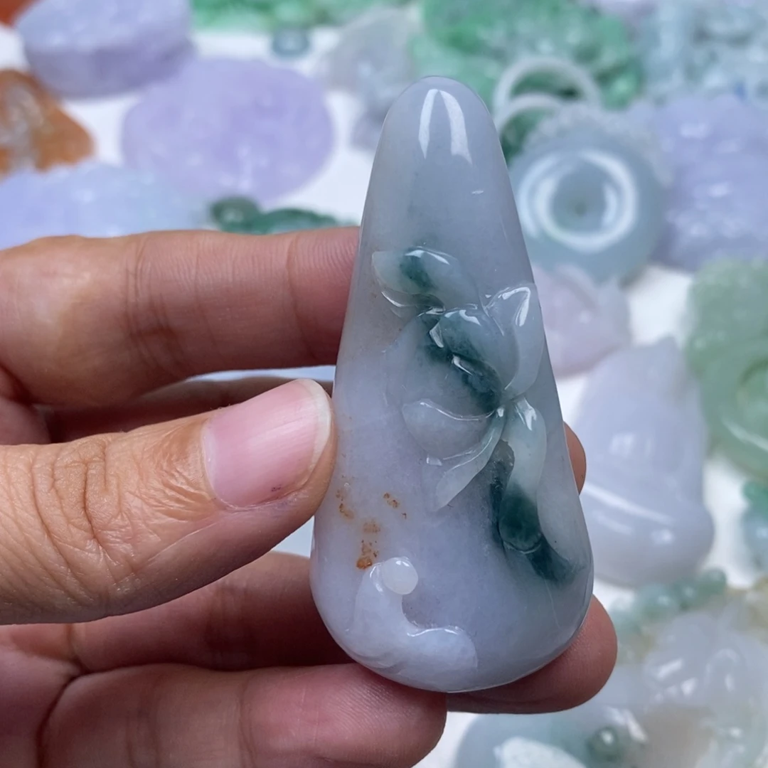 颈饰未镶嵌翡翠翡翠