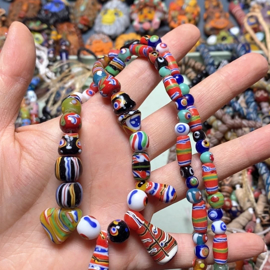 琉璃颈饰印度尼西亚链子