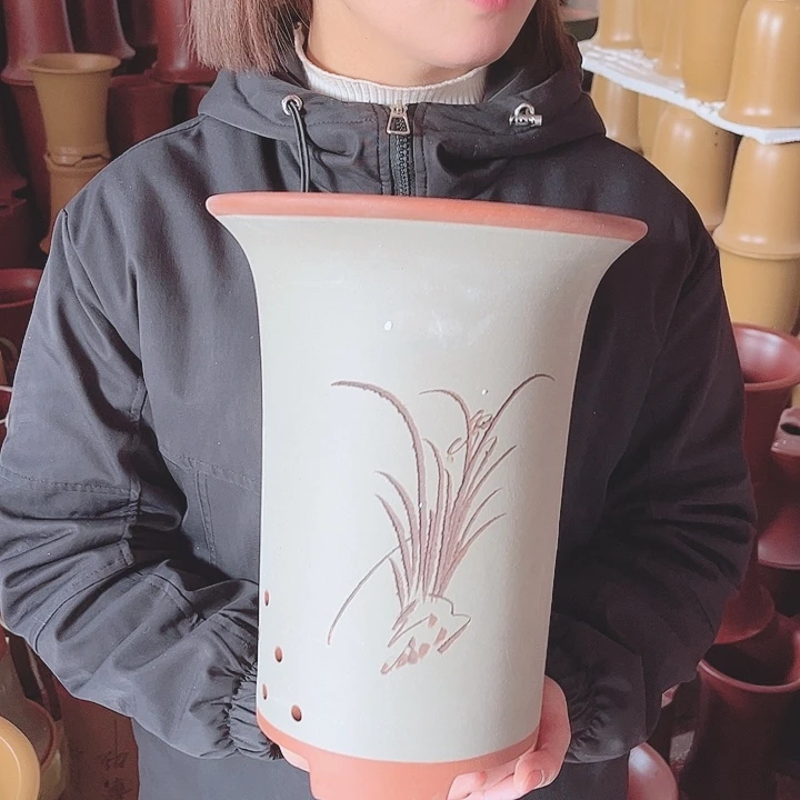 紫砂花盆宜兴紫砂花盆