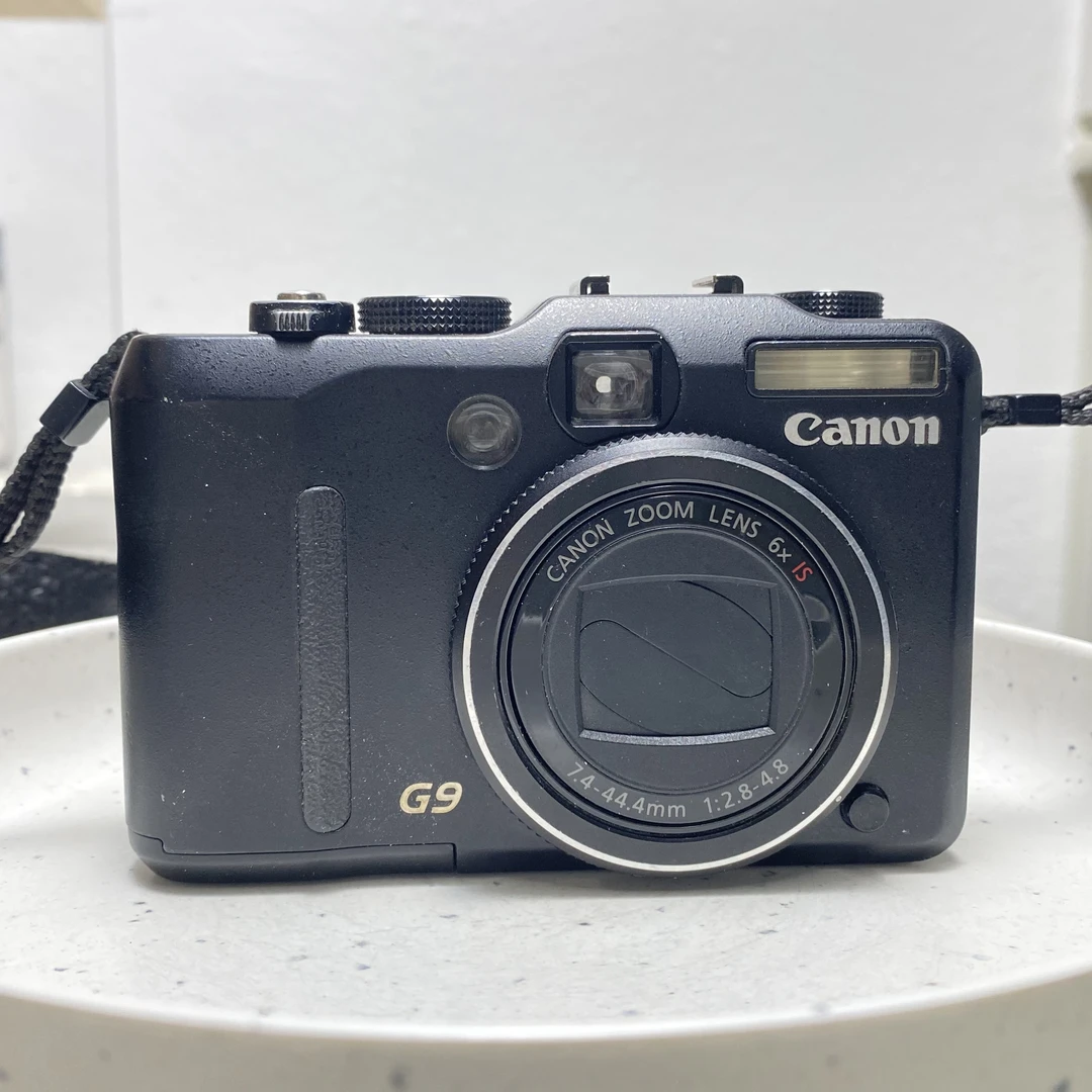 9新 Canon/佳能 佳能G9屏幕轻微划伤1200万像素6倍变焦数码相机