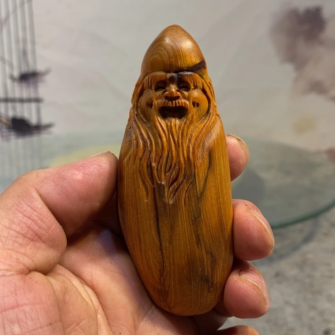 【闪购商品】柏木（崖柏）根雕木雕工艺品摆件家居手把件