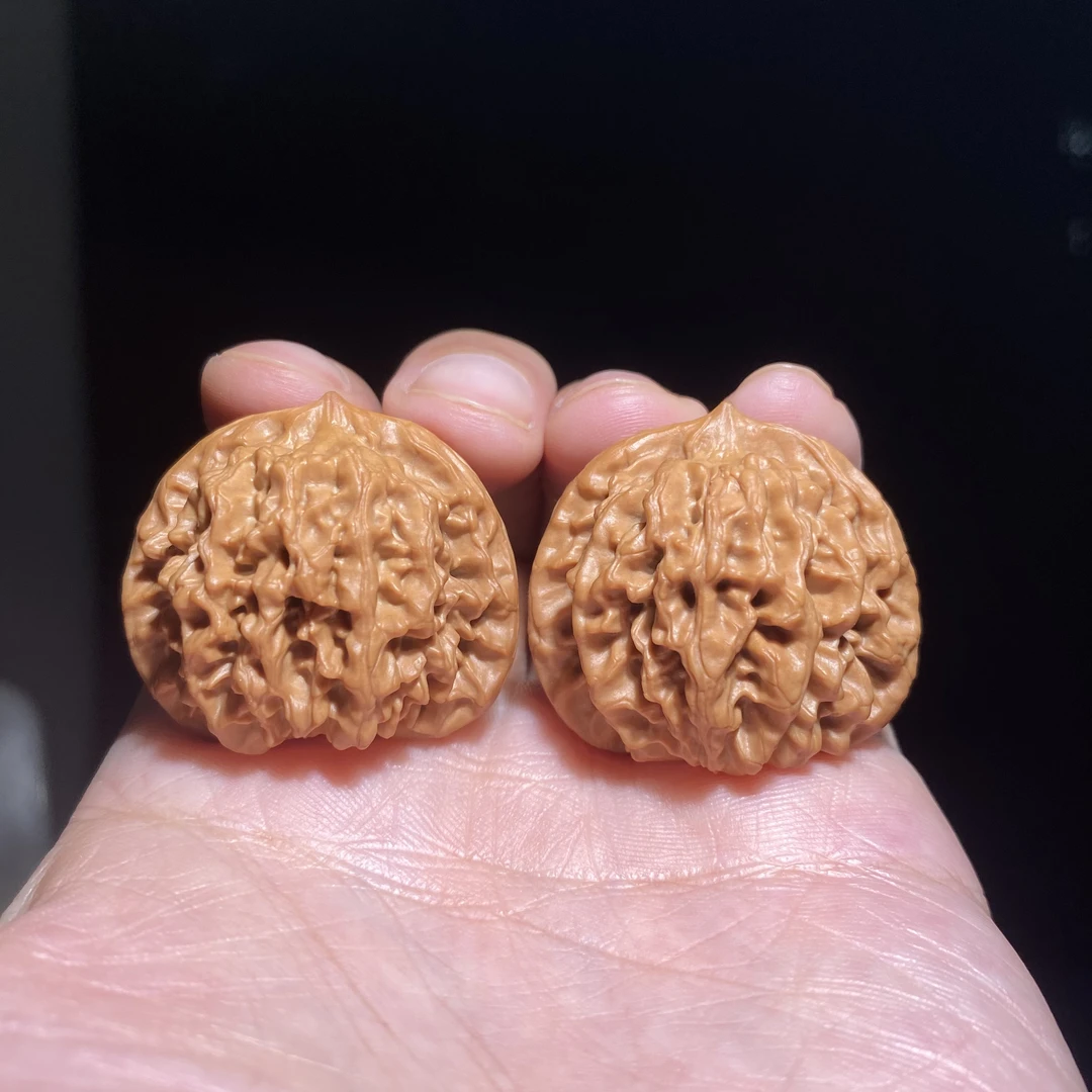 F05号35尺寸秦闷文玩核桃一物一图打好底