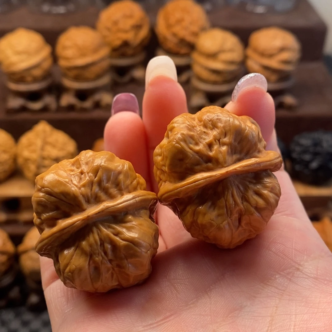 把件文玩核桃36香妃蛤蟆头