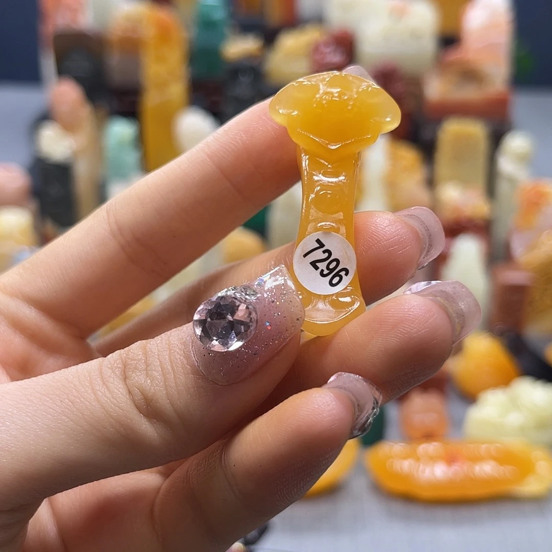 青田石印石包邮包刻7296