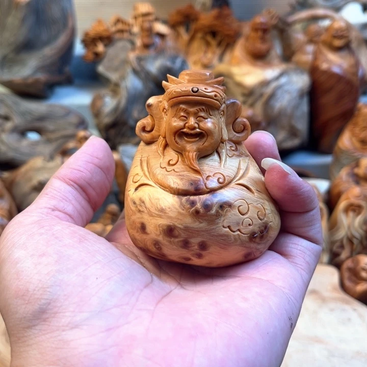 我***虎柏木太行崖柏手工雕刻