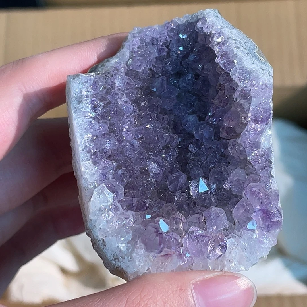 萤石手串未镶嵌晶洞 1号