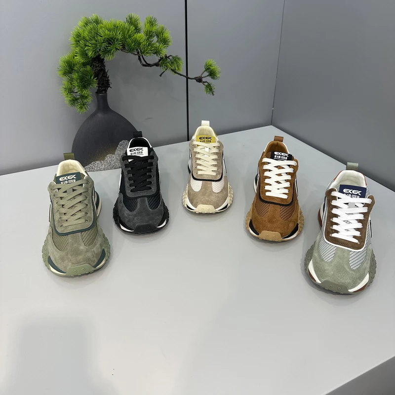 88-980秋季新款男士潮流休闲时尚运动百搭潮鞋低帮软底透气运动鞋