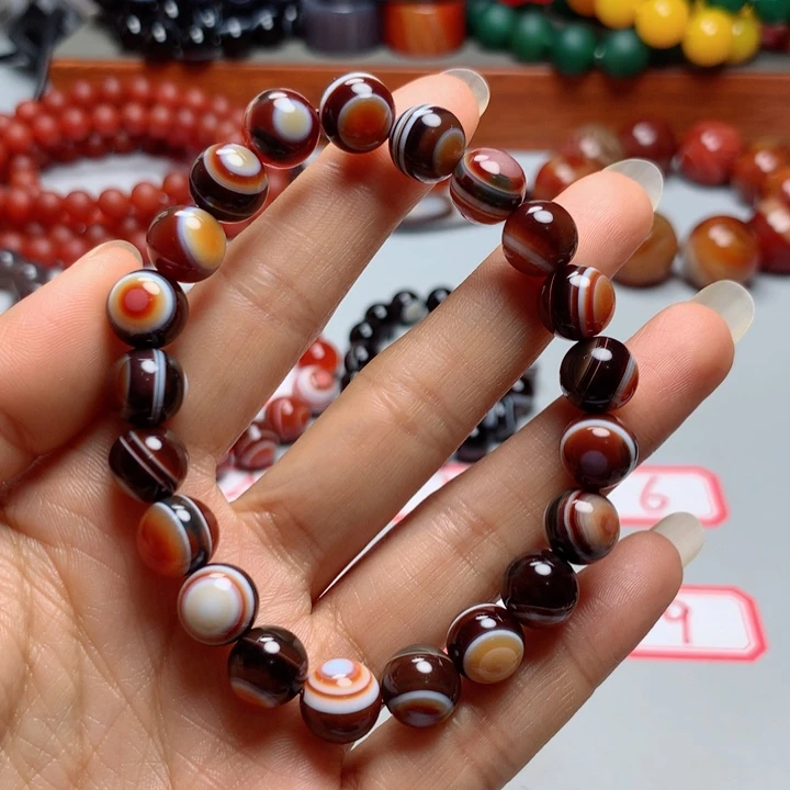 未镶嵌手链玛瑙/玉髓夹*音