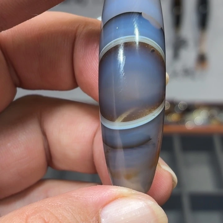 玛瑙/玉髓散珠_HEIMORI 天然天珠