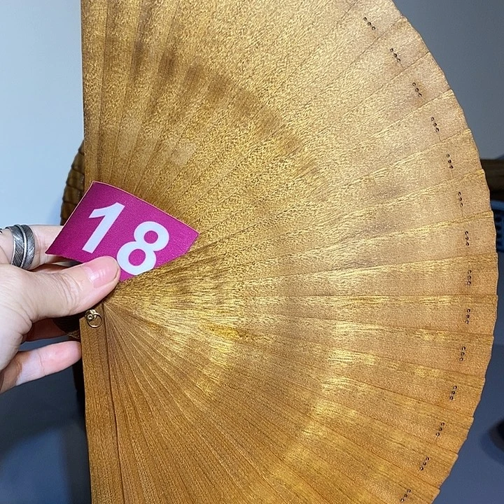 金丝楠金丝楠木扇子