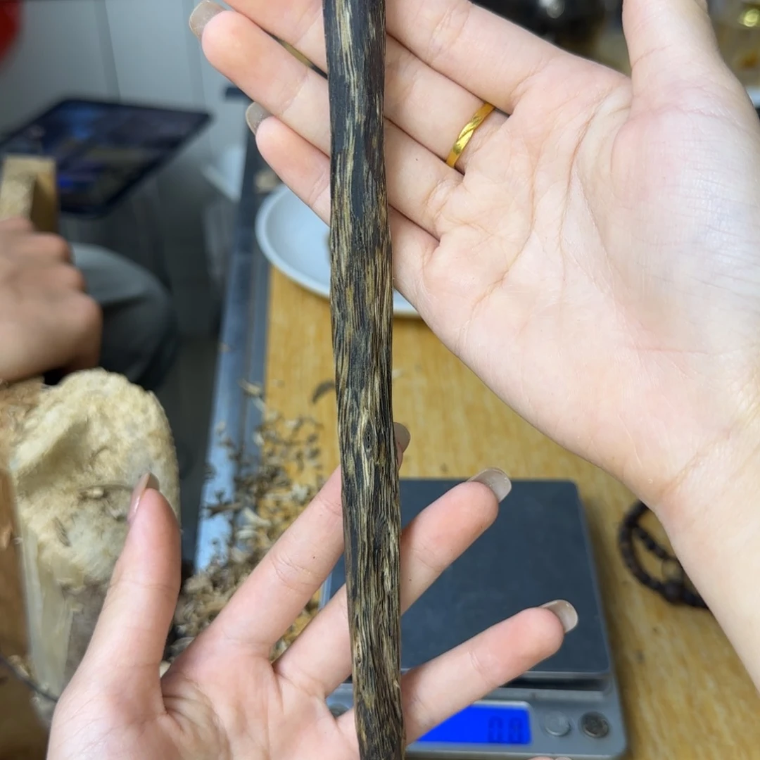 沉香碎屑沉香海南蓝香树心天然虫漏14g