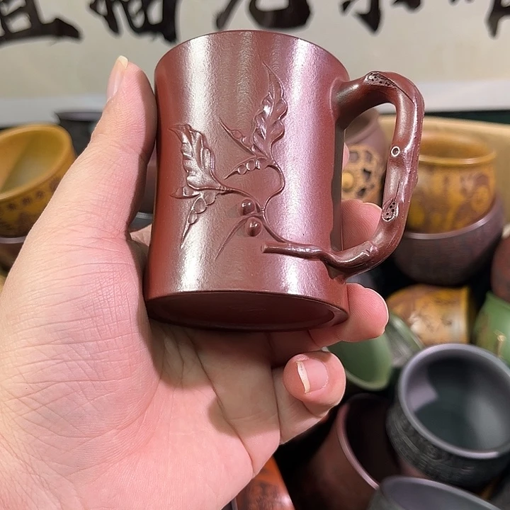 茶杯紫砂全手工紫砂主人杯