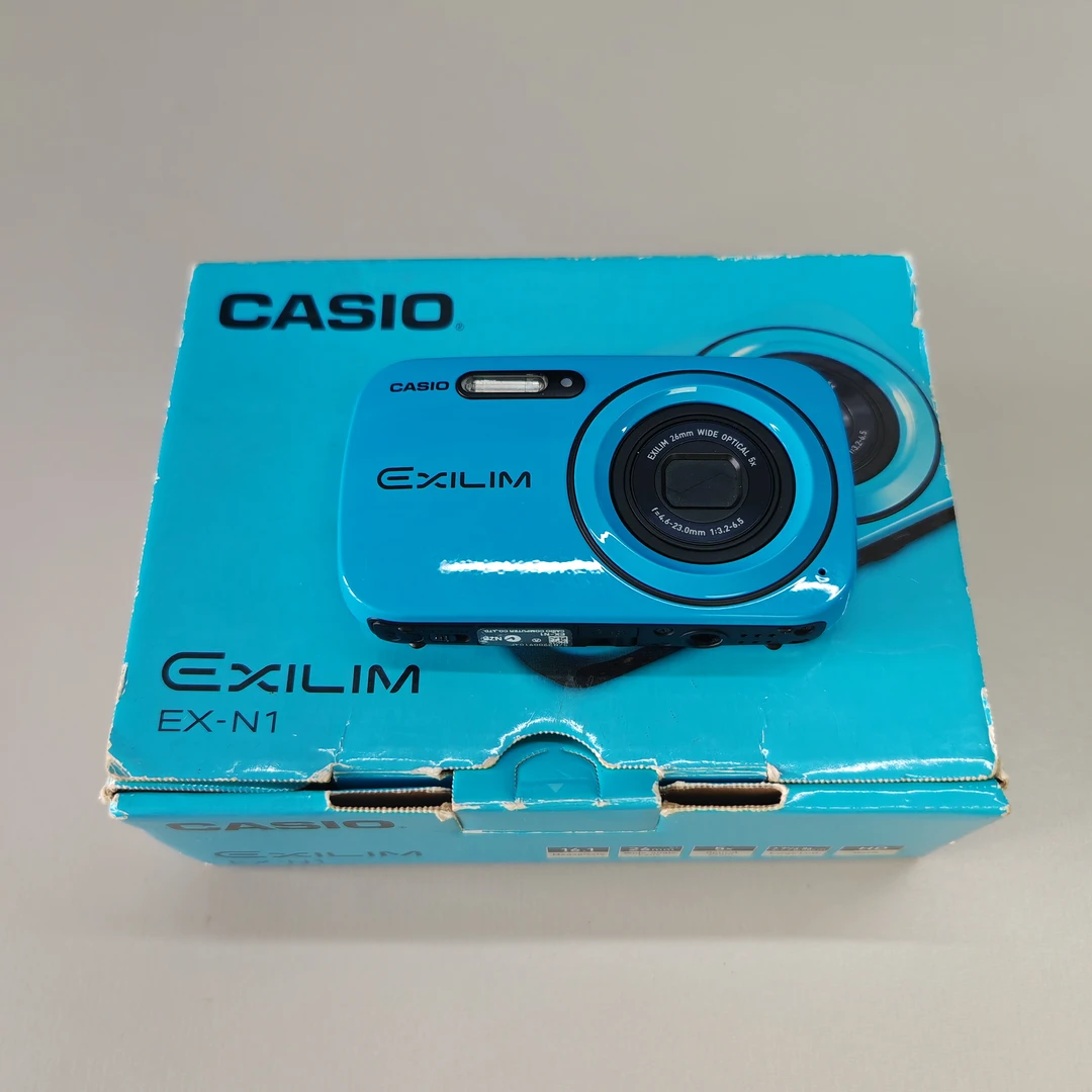 9新 Casio/卡西欧 EX-N1相机 网红爆款 稀有颜色 人像美颜带原盒