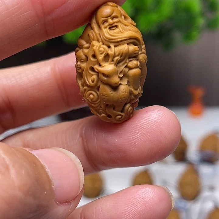 橄榄核吊坠橄榄核