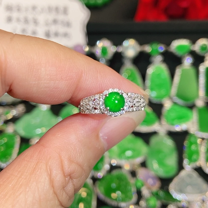 【闪购商品】未镶嵌戒指翡翠天然翡翠