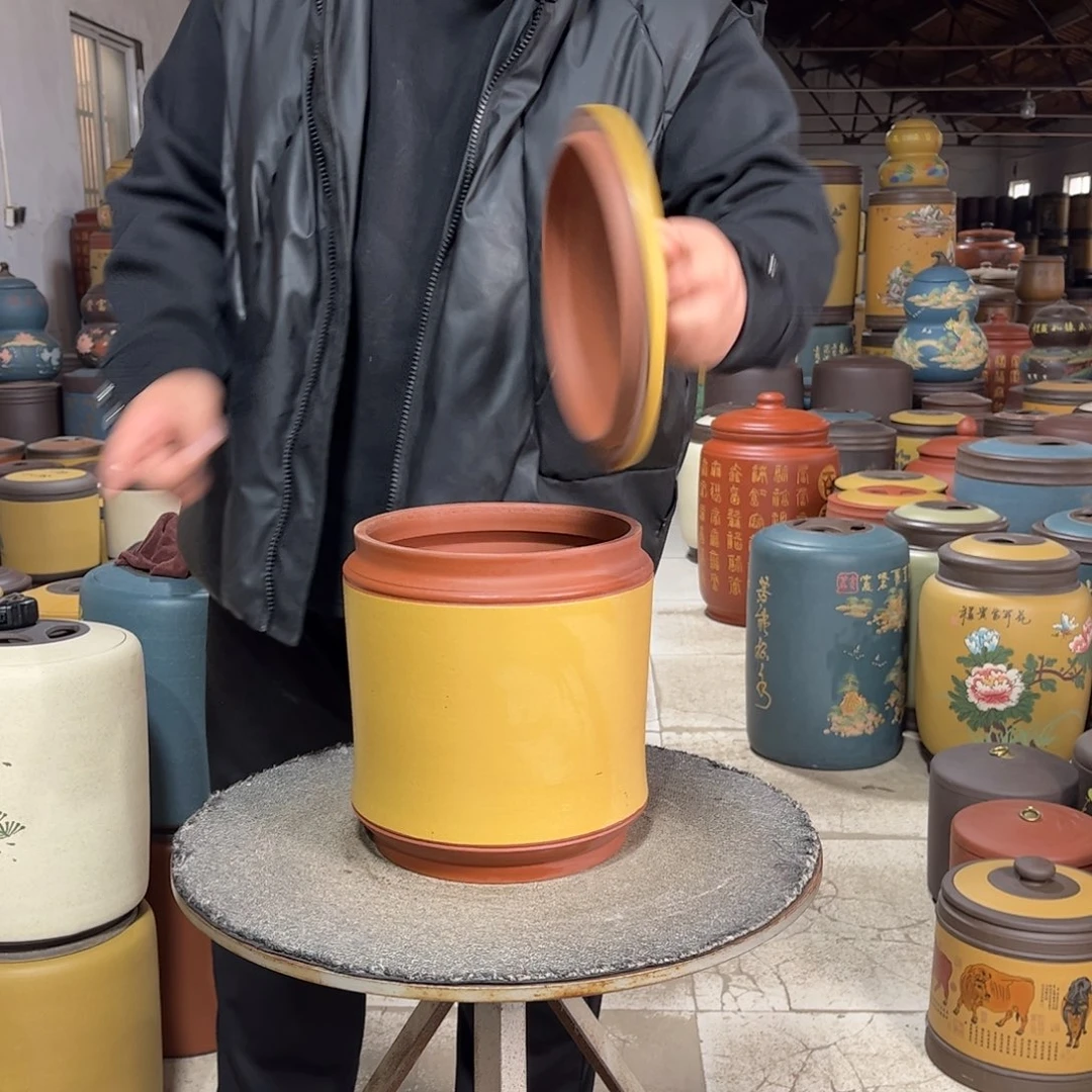 紫砂茶叶罐茶叶罐