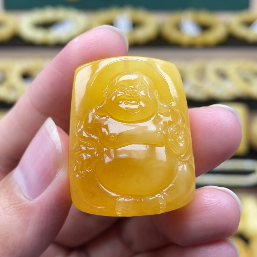 琥珀裸石未镶嵌琥珀蜜蜡