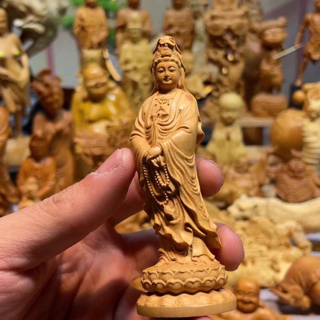黄杨木黄杨木念珠小瑕疵