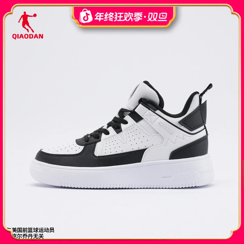 中国乔丹板鞋女鞋2025秋冬运动鞋子透气高帮潮百搭流休闲鞋运动鞋