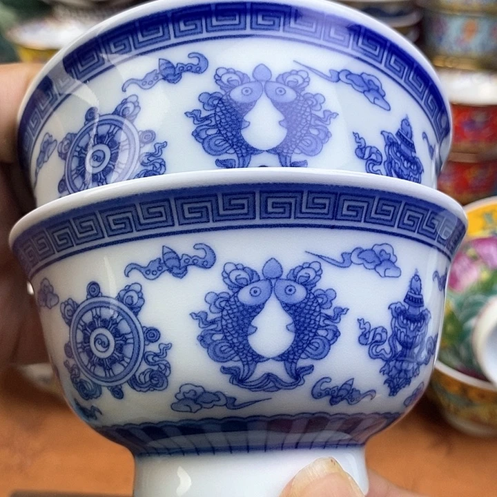 景德镇陶瓷藏式茶碗