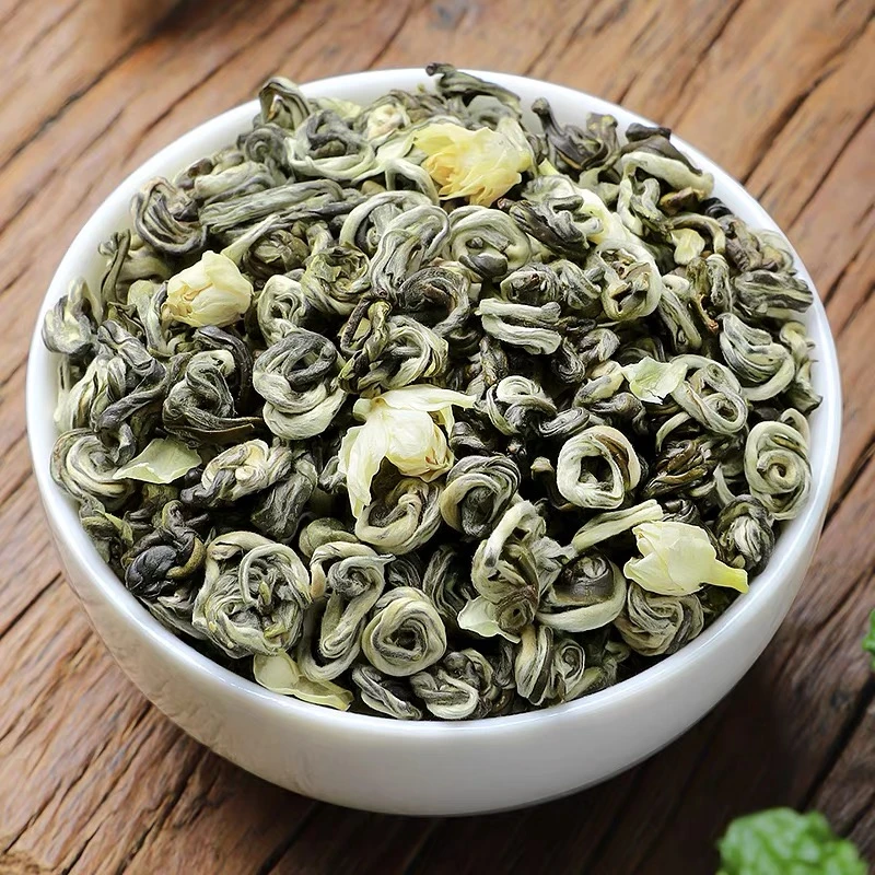 【茉莉玉螺】2025年9月新茶茉莉花茶玉螺浓香耐泡重口沙口