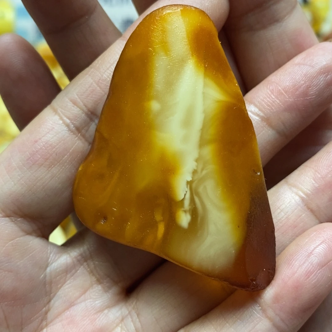 定制琥珀未镶嵌传世琥珀蜜蜡定制