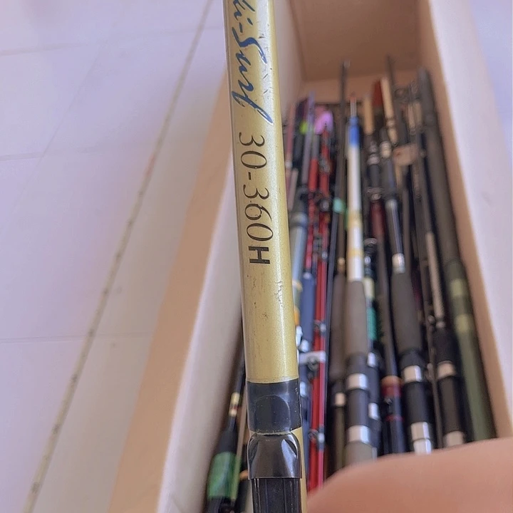 蜜*中古鱼竿 一物一拍 看好下单 带有微瑕