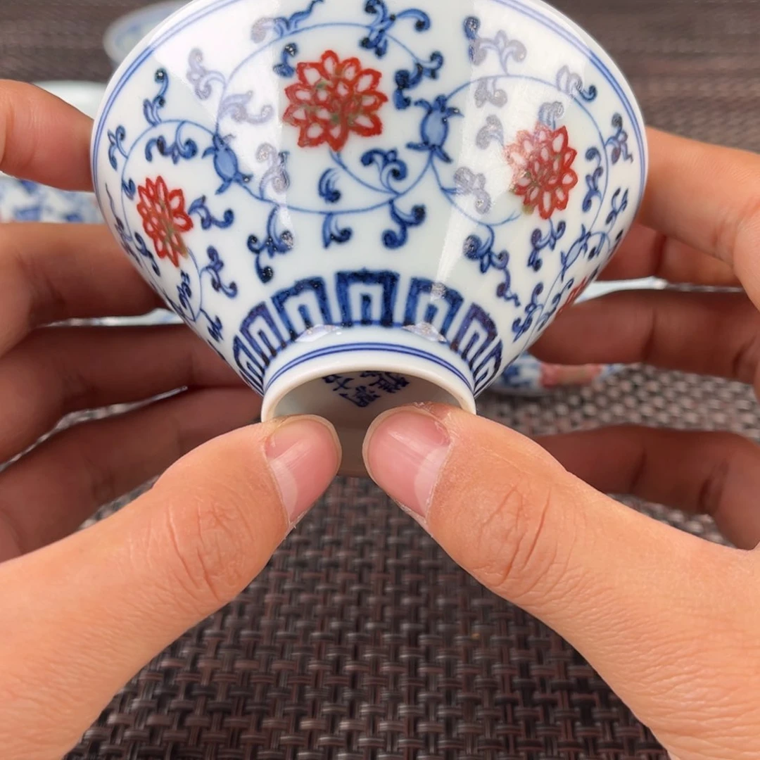 瓷片景德镇陶瓷杯子