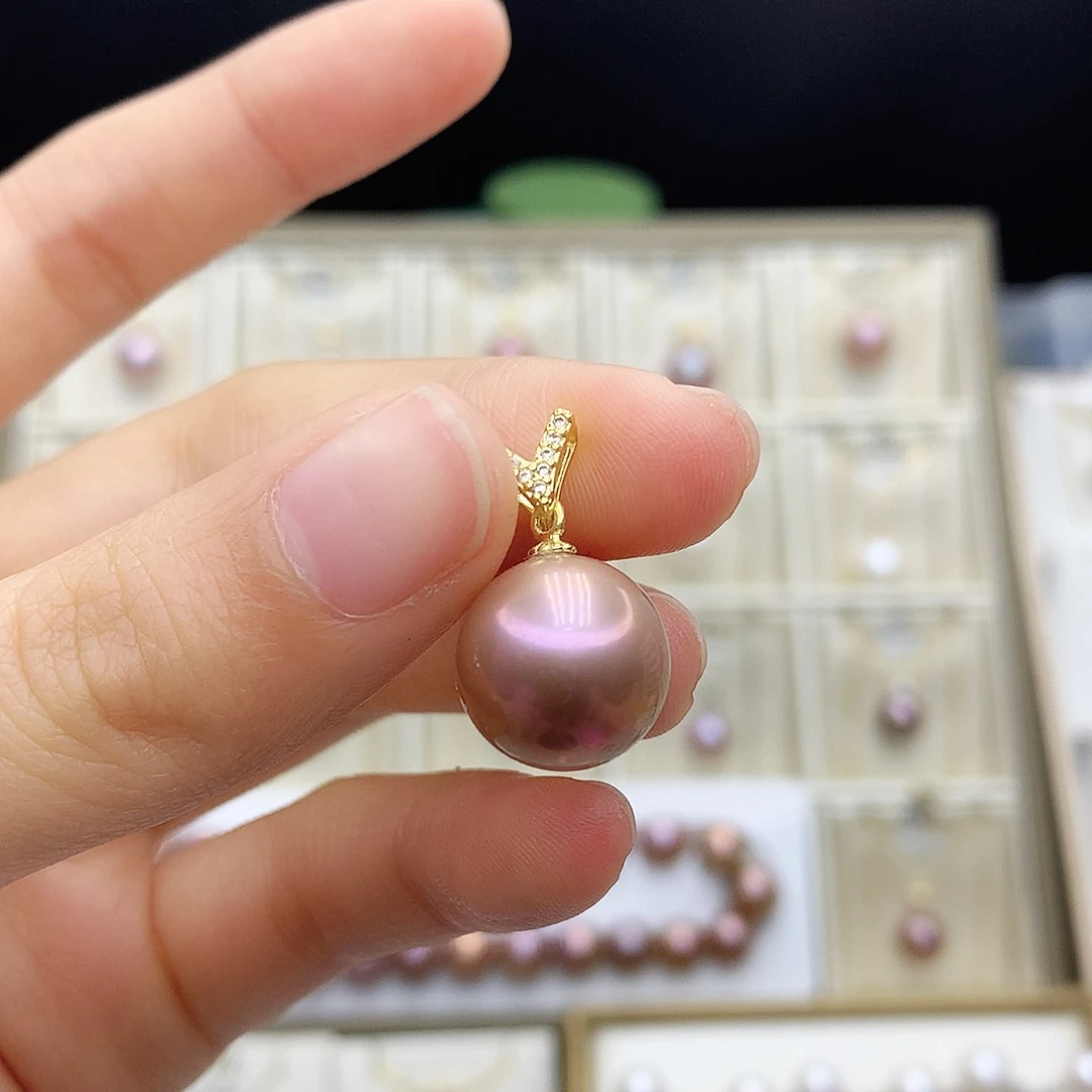 淡水珍珠颈饰合金