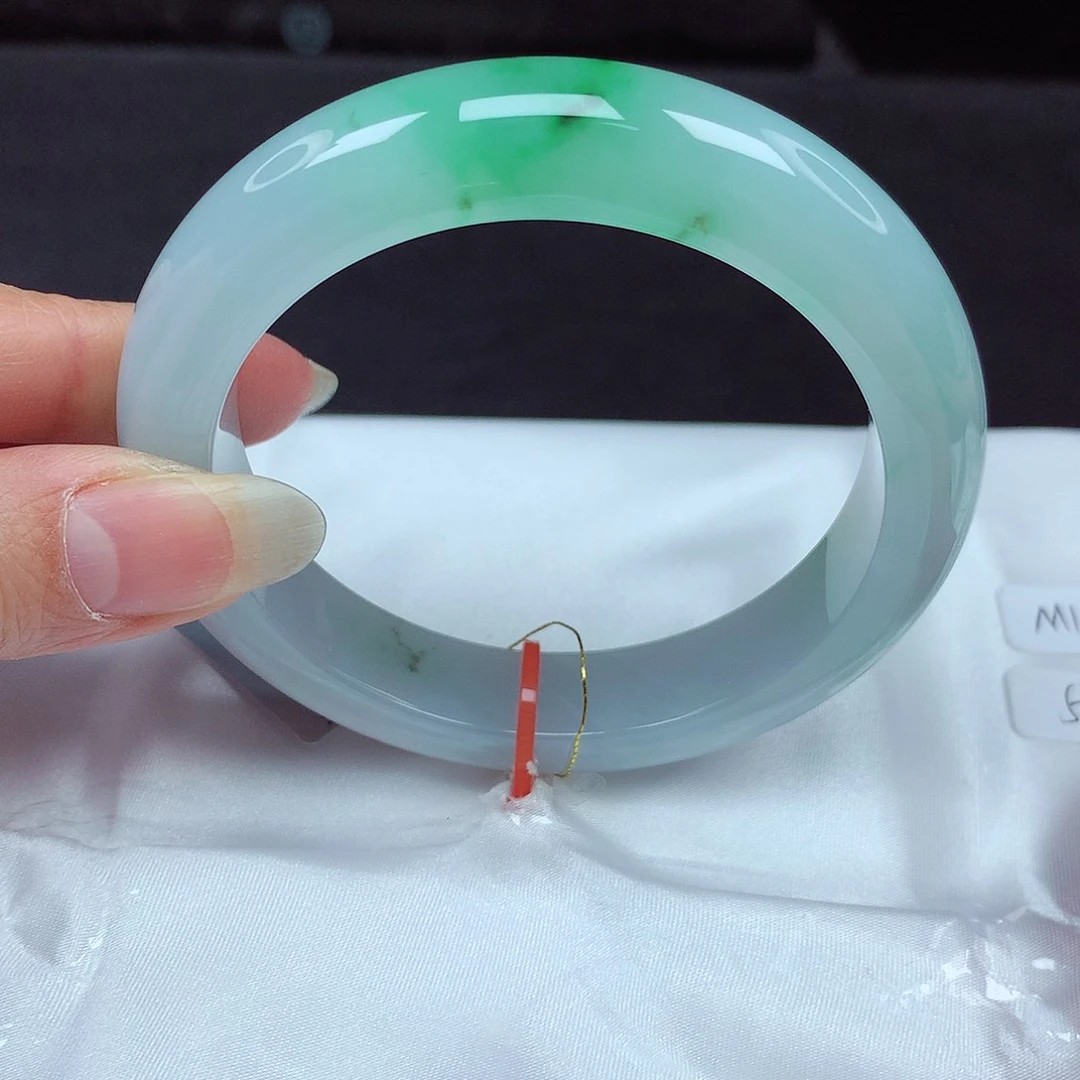 未镶嵌手镯翡翠58圈862