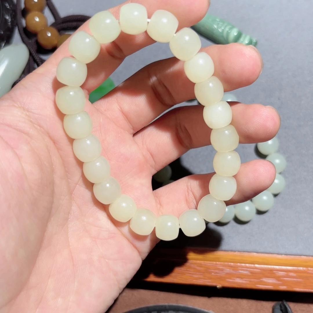 和田玉手链未镶嵌