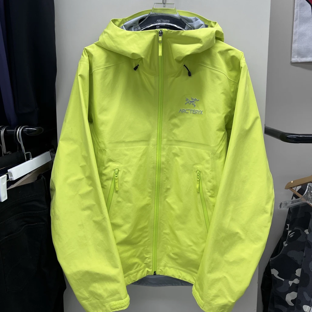 99新 ARC'TERYX/始祖鸟 硬壳冲锋衣男装男款S码胸围55衣长70