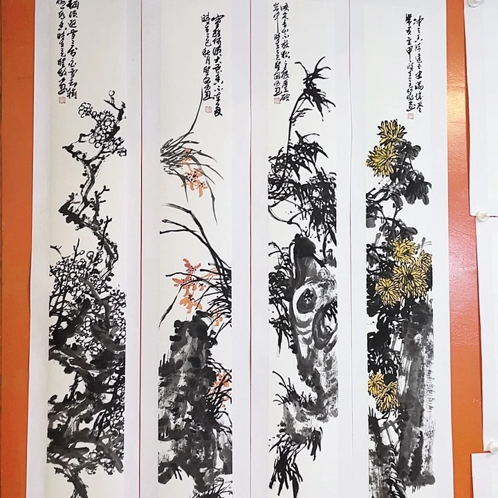 国画张圣敏先生纯手绘作品