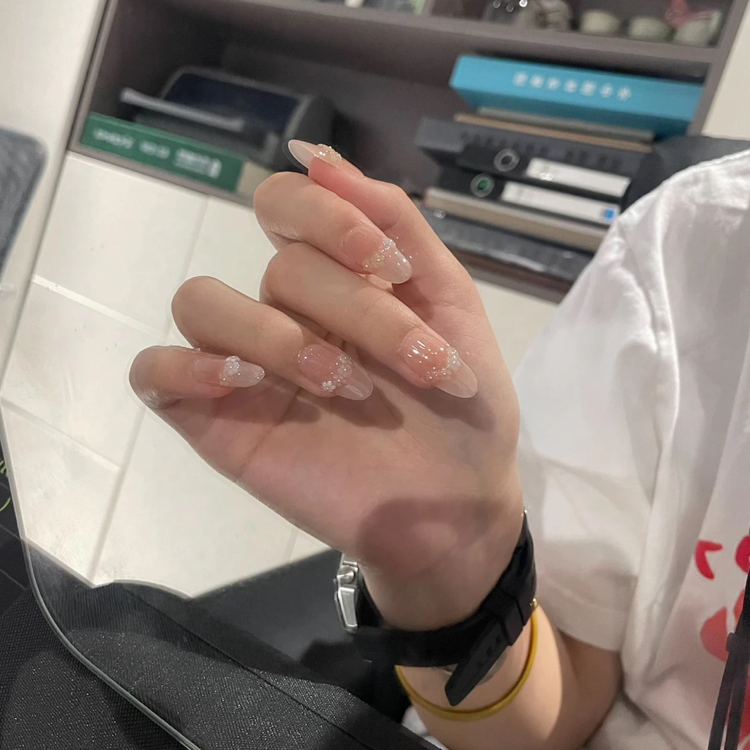 【备注编号】过款/手工穿戴甲美甲纯欲ins轻奢送工具包No退No换