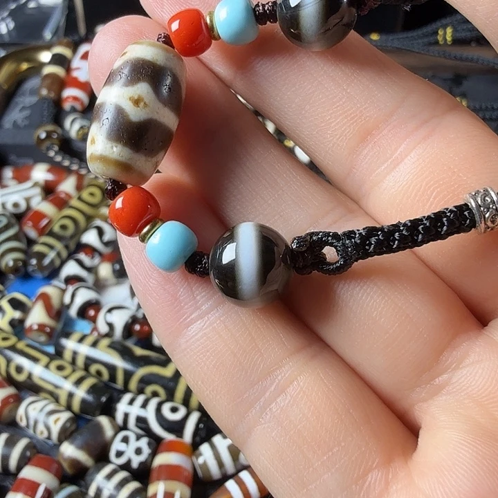 玛瑙/玉髓（覆膜）未镶嵌吊坠(不含链)